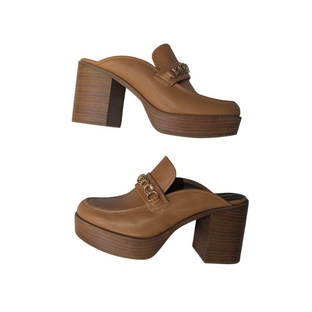 Franco Sarto Katra Clog Platform Block Heels Size… - image 1